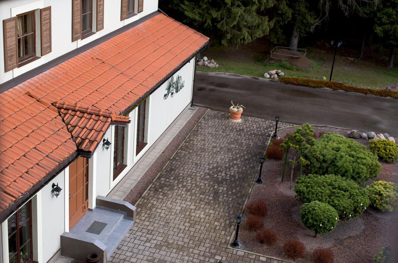 Hotel Pusyno Namai Tirksliai Exterior photo